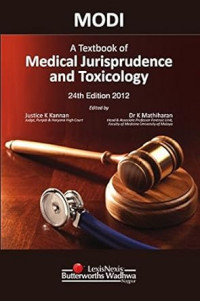 Image of A Textbook of Medical Jurisprudence and Toxicology