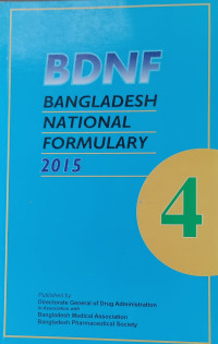 Image of Bangladesh national formulary (BDNF).
