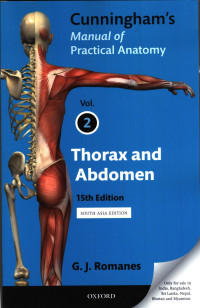Image of Cunningham's Manual of Practical Anatomy : Thorax & Abdomen: Volume-2