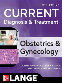 Image of Current Diagnosis & Treatment : Obstetrics & Gynecology