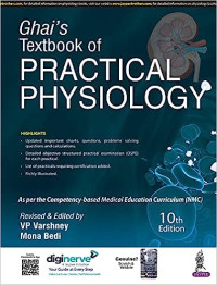 Image of Ghai's textbook of practical physiology
