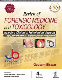 Image of Review of Forensic Medicine and Toxicology : Including Clinical & Pathological Aspects.